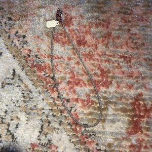 Silver chain necklace